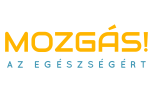 Mozgás az egészségért szöveges logó