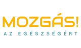 Mozgás az egészségért szöveges logó